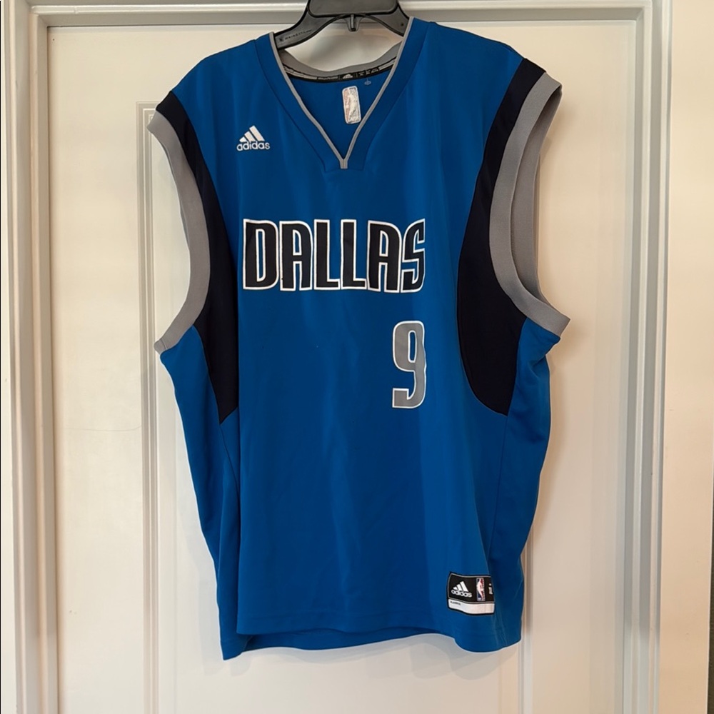 Adidas Dallas Blue Basketball Jersey